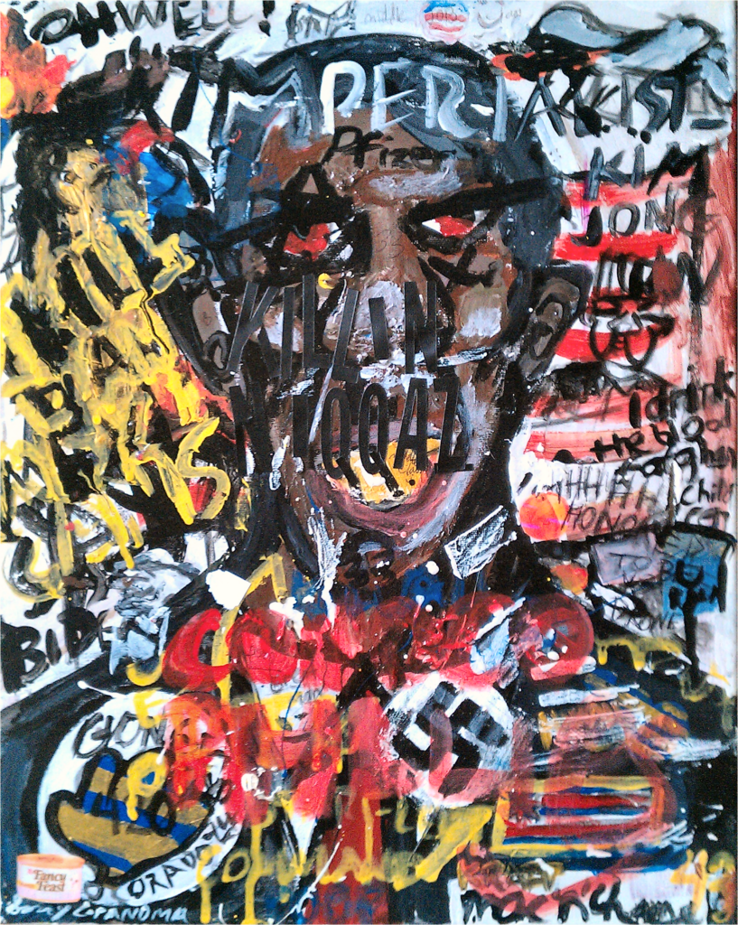Acrylic, Collage on Canvas
2013